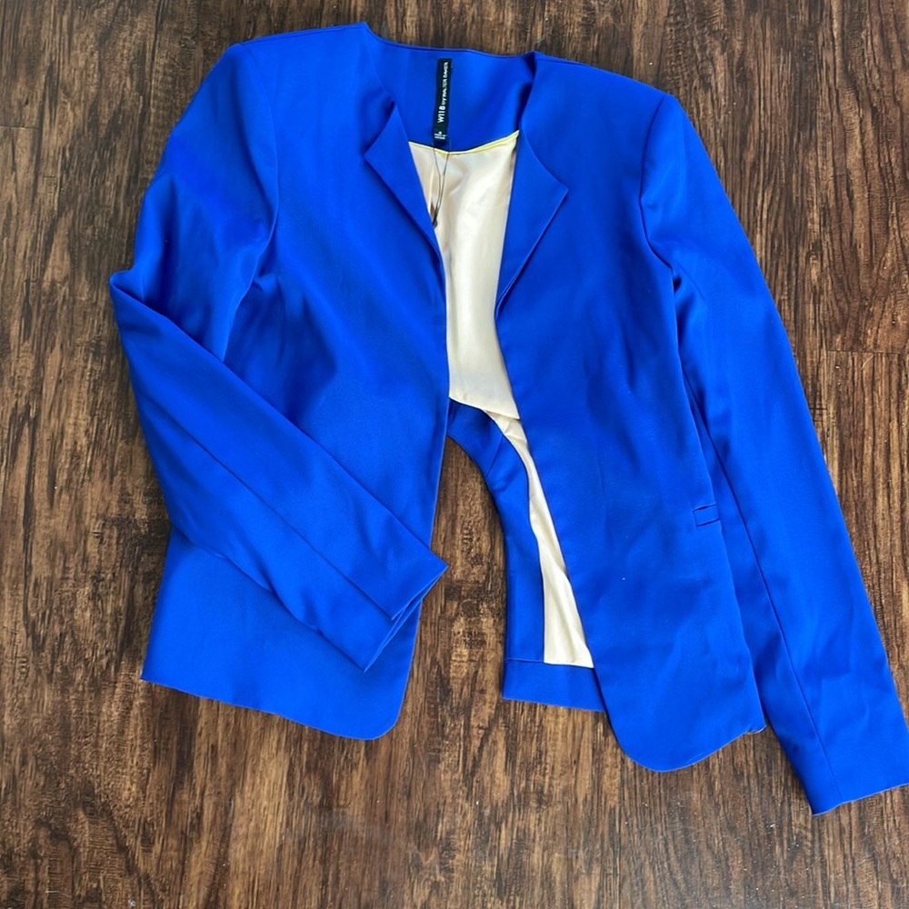W118 Walter Baker Asymmetrical Blazer